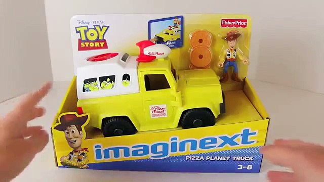 Toy Story Pizza Planet Truck Woody Zurg Imaginext Imaginext Toy Story Toys Review DisneyCarToys