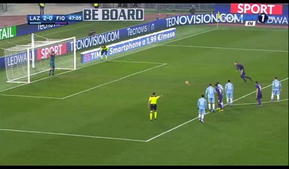 Josip Ilicic (Penalty missed) HD - Lazio 2-0 Fiorentina - 18.12.2016
