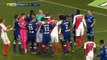Players Fighting before Lacazette penalty miss - AS Monaco vs Olympique Lyon 18.12.2016