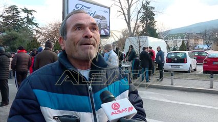VMRO-DPMNE-ja proteston përpara KSHZ-së, militantët partiak në mbrojtje të “fitores”