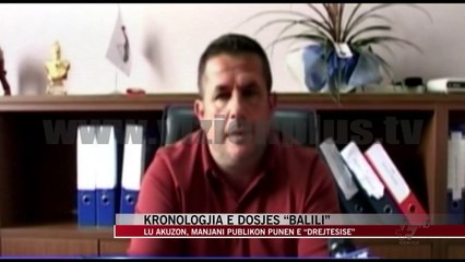 Kronologjia e dosjes “Balili”, Manjani zbardh punën e “Drejtësisë” - News, Lajme - Vizion Plus