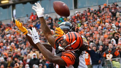 Adam Jones refuses to allow Antonio Brown to catch a TD