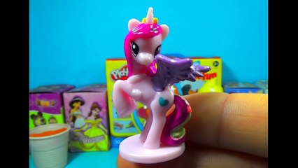Play Doh surprise eggs Princess Angry Birds BATMAN Disney Pixar Cars My little PONY SMURFS compilati
