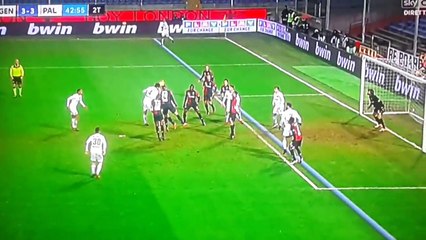 Genoa vs Palermo 3-3 RISPOLI GOAL 18-12-2016