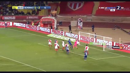 A. Lacazette Goal - Monaco 1-3 Lyon - 18.12.2016