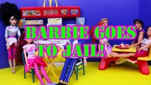 BARBIE GOES TO JAIL & Barbie Dead Part 3   Disney Princess Dolls & Barbie McDonalds DisneyCarToys
