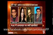 Hamza ali abbasi Interview on Indian Media Hot Talk On Kashmir Issue