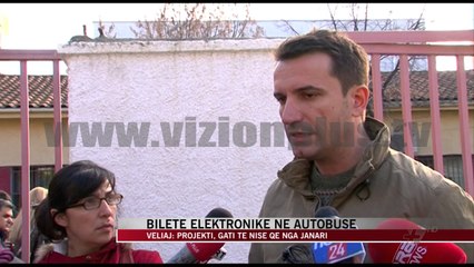 Biletë elektronike në autobusë - News, Lajme - Vizion Plus