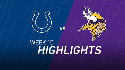 Colts vs. Vikings highlights