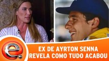 Ex-namorada de Ayrton Senna revela como o relacionamento acabou
