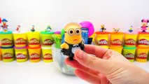 GIANT Smurfs Play-Doh Surprise Egg ; Shopkins Smurfs Minions Littlest Pet Shop