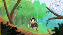 Incy Wincy Spider Nursery Rhyme with Lyrics - Cartoon Animation Rhymes - Itsy Bitsy Spider