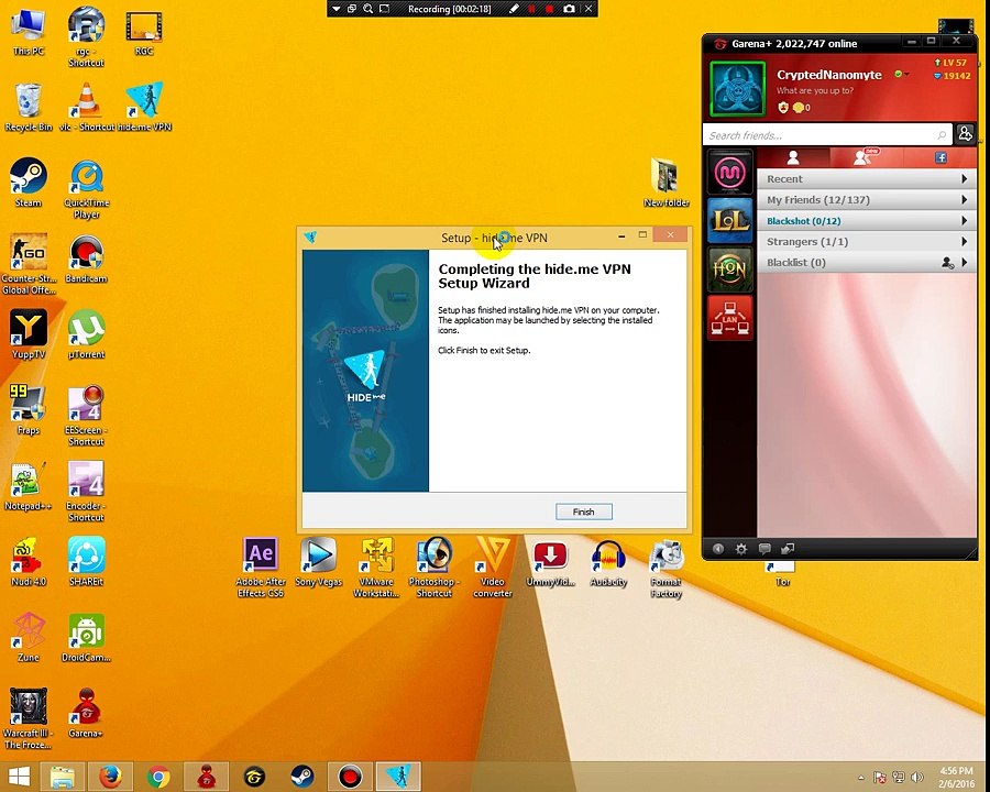 Garena Auth problem (solved) alternate method