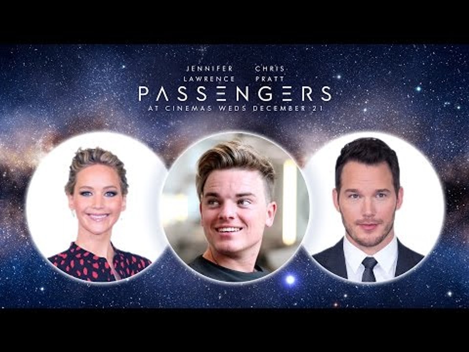 Passengers - Never Have I Ever with Jack Maynard, Jennifer Lawrence & Chris Pratt