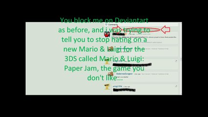 Dedennes Dungeon block me on Deviantart (a YouTube video)