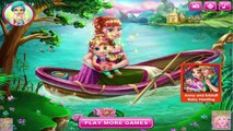Disney Princess Elsa Anna Snow White Rapunzel Cinderella and Ariel Baby Wash Compilation Video Game