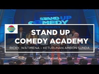 Keturunan Ambon Sunda - Ricky, Watimena (Stand up Comedy Academy Group 2)
