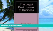 Buy NOW  The Legal Environment of Business Nancy K. Kubasek  Book