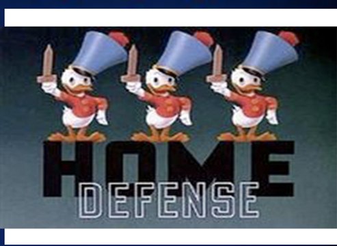 Home Defense (1943) Huey, Dewey, and Louie. Classic Disney Cartoon