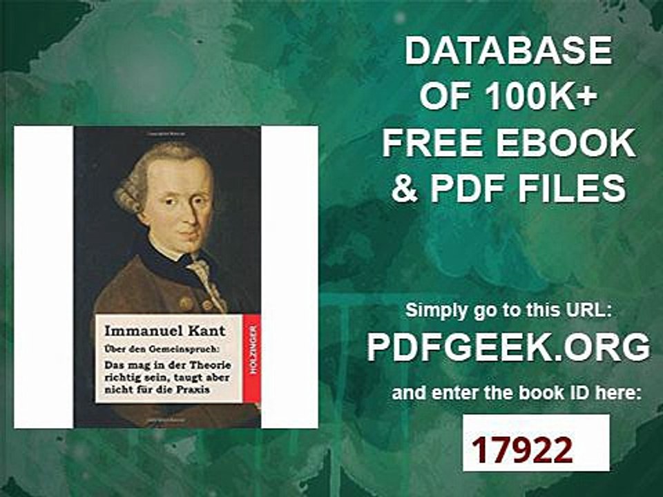 Über den Gemeinspruch Das mag in der Theorie richtig sein, taugt aber nicht für die Praxis