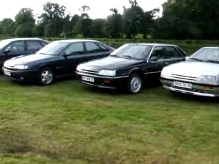 Rassemblement R25 et Safrane à St Jacut les Pins