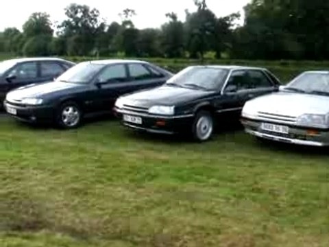 Rassemblement R25 et Safrane à St Jacut les Pins