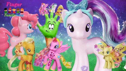 Pony toys Finger Family l Nursery Rhymes l Children Song