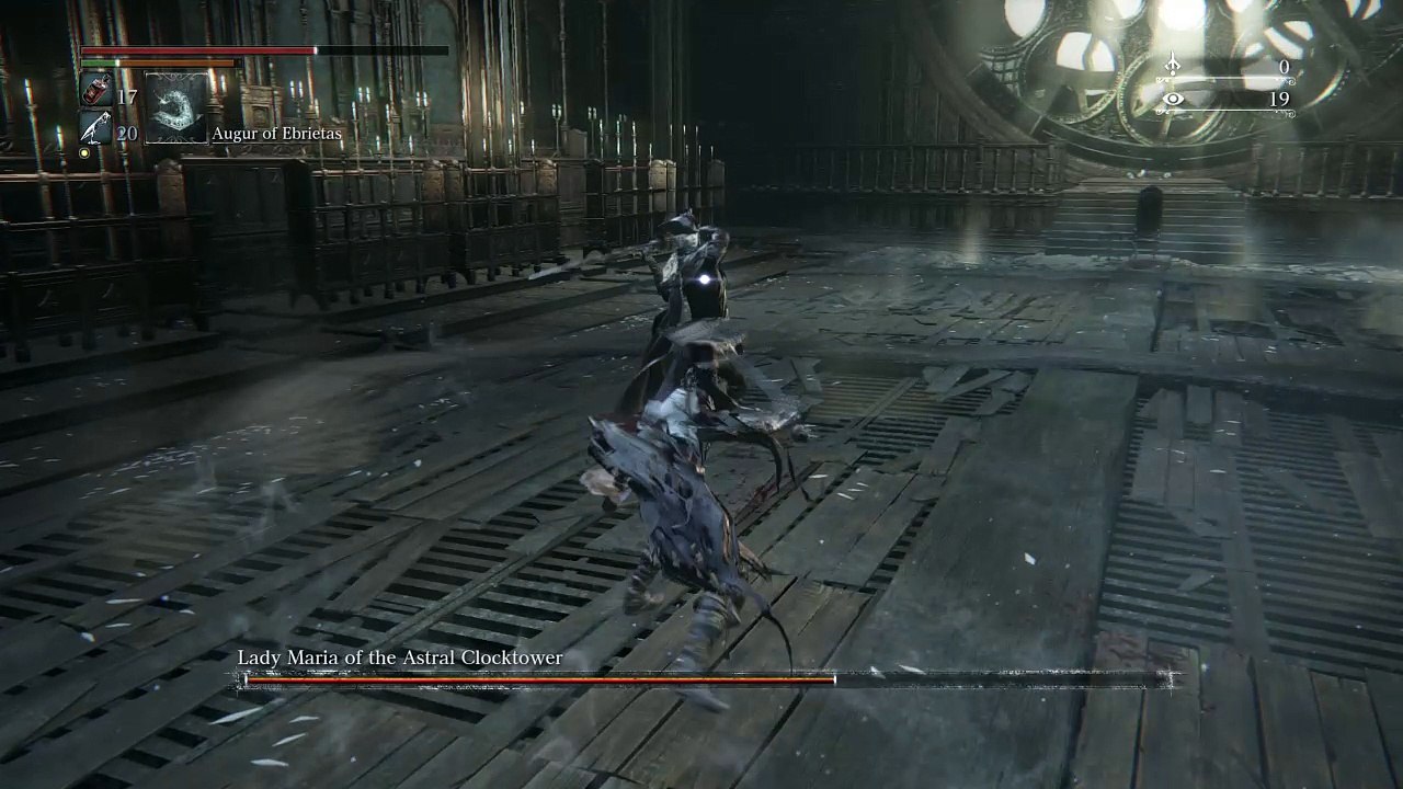 Bloodborne Ray Dhimitri Killer vs Lady Maria ( Heart Attack Battle )