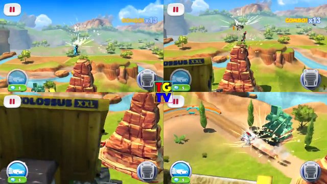 Cars Mater Tractor Tipping, Lightning McQueen vs Holley | Cars Fast as Lightning