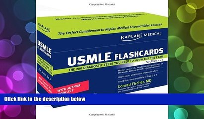 Pre Order Kaplan Medical USMLE Diagnostic Test Flashcards: The 200 Diagnostic Test Questions You