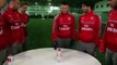 Video kocak pemain Arsenal main Water bottle flipping chalenge