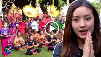 Disambut Tarian Bali, Wilona Jadi Ratu Sehari - Cumicam 19 Desember 2016