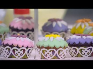 كب كيك فانيليا وشيكولاتة | سالي فؤاد