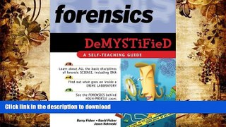 PDF [FREE] DOWNLOAD  Forensics Demystified READ ONLINE