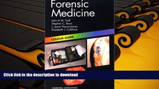 PDF [FREE] DOWNLOAD  Forensic Medicine: Colour Guide, 1e (Colour Guides) TRIAL EBOOK