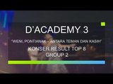 Weni, Pontianak -  Antara Teman Dan Kasih (D'Academy 3 Konser Final Top 8 Group 2)