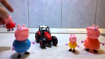 Super Tractor is arrived to Peppa pig family. traktori,tracteur,τρακτέρ,טרקטור,ट्रैक्टर, トラクター