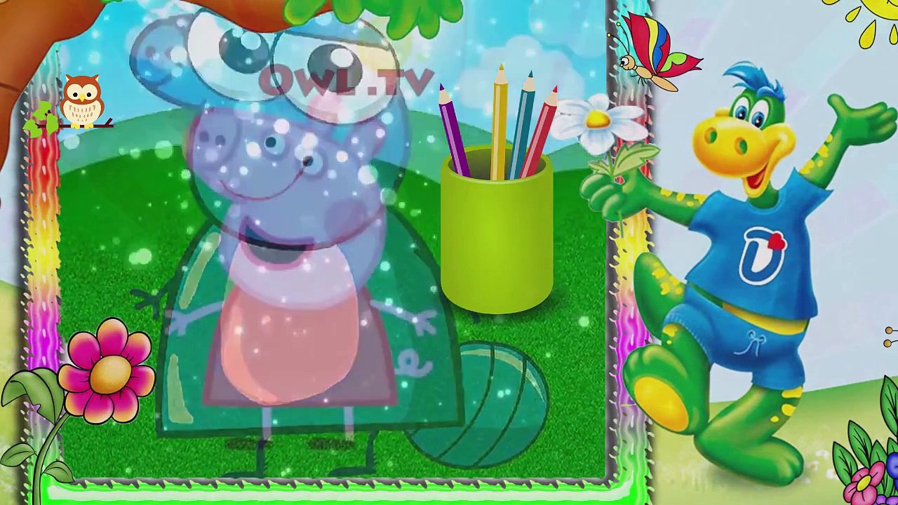 Peppa Pig Desenhar Bob Zoom em português Family Finger Canções dedo em português Família pintura