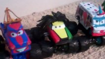 Maters Tall Tales Car Toons Monster Truck Toys with Frightening McMean & Monster Truck Mater I 86sz