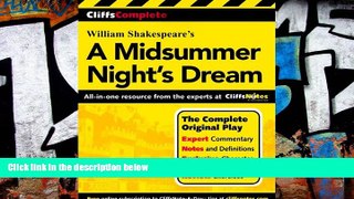 Price CliffsComplete A Midsummer Night s Dream William Shakespeare On Audio