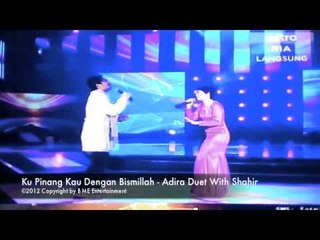Adira & Shahir Duet Ku Pinang Kau Dengan Bismillah at Astro Mania Minggu 7