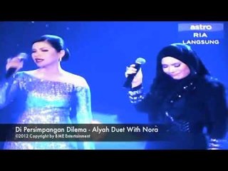 Alyah & Nora Duet Di Persimpangan Dilema at Astro Mania Minggu 7