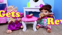 Baby Alive Doll COLORS ON DOLLS FACE!!! Naughty Lucy Baby Doll Prank & KidKraft Bedroom Toys