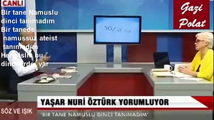 BİR TANE  NAMUSLU DİNCİ TANIMIYORUM