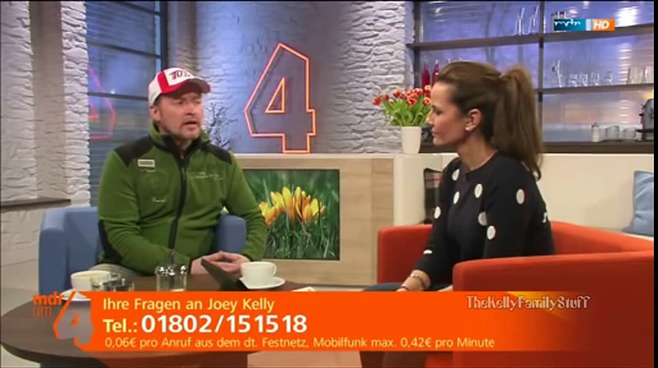 Joey Kelly @ MDR um 4 (06.03.2014) - Part 1/3