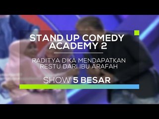 Raditya Dika Mendapatkan Restu dari Ibu Arafah (SUCA 2 - 5 Besar)