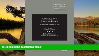 Online Jeffrey Bauman Corporations Law and Policy, Materials and Problems (American Casebook