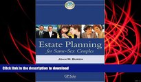 PDF [DOWNLOAD] Estate Planning for Same-Sex Couples FOR IPAD