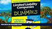 Buy Jennifer Reuting Limited Liability Companies For Dummies Audiobook Epub