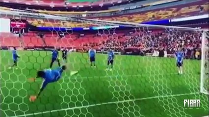 Football Players Being Goalkeepers | HD